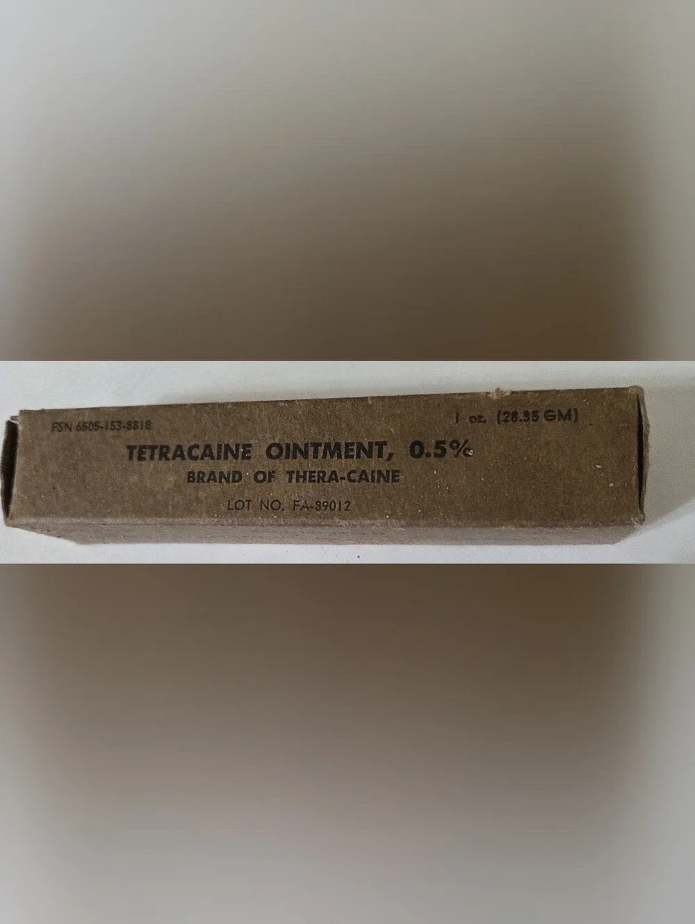 Antique WWII first Aid container and original box